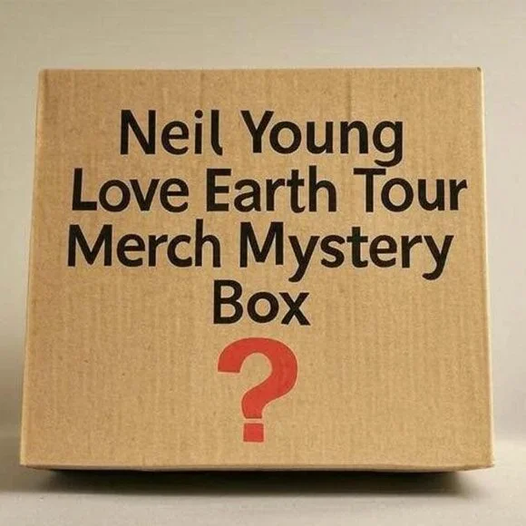 Neil Young Love Earth Tour Official Merch Mystery Box! - Picture 1 of 1